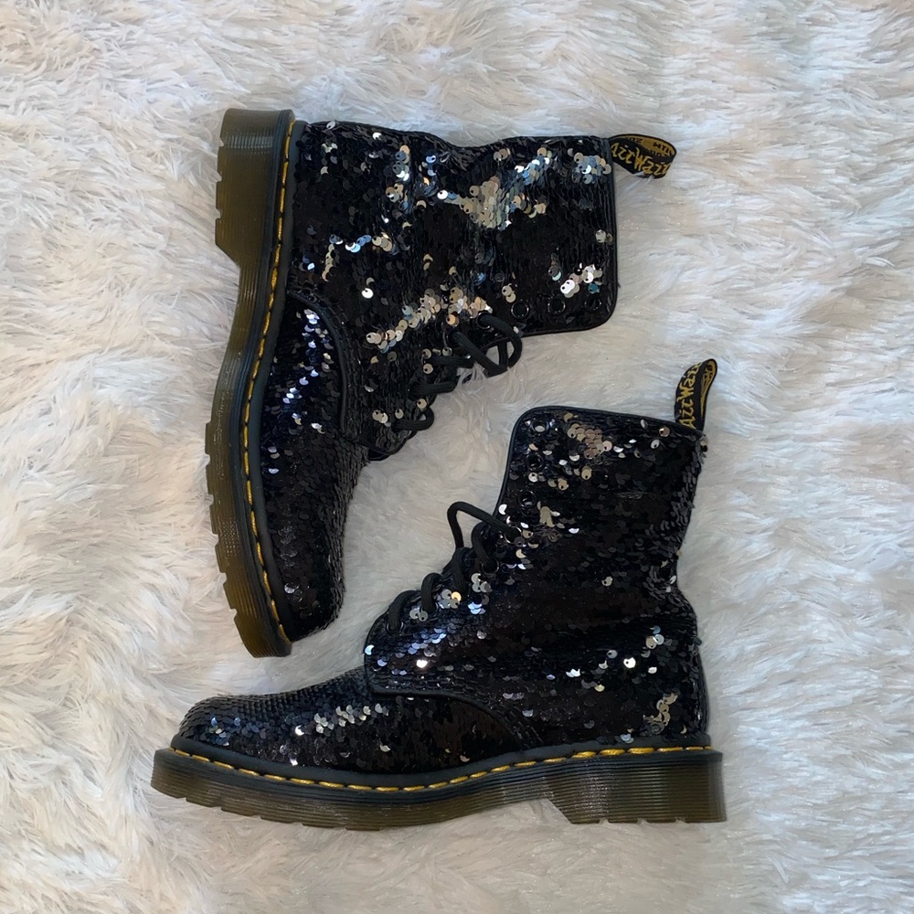 Dr Martens Sequin Boots